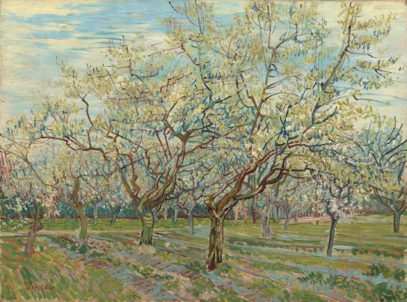 van gogh trees